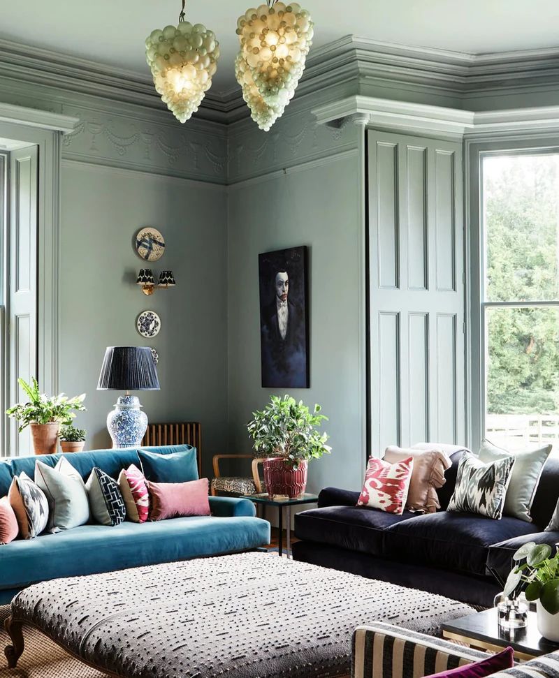 Mylands inspirational room in mint