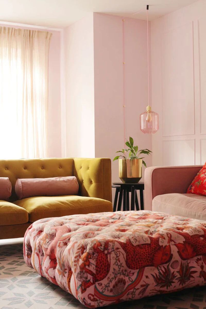 Mylands inspirational room in pink