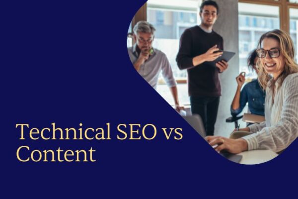 technical vs content seo team in discussion